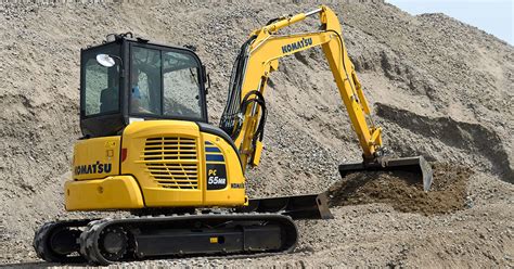 komatsu mini digger range|komatsu compact excavator.